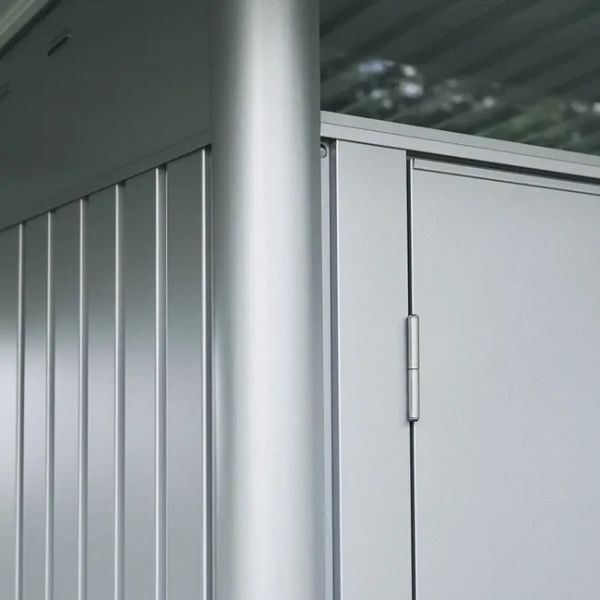 Biohort AvantGarde A8 metalen berging 260x340x222 cm met dubbele deur