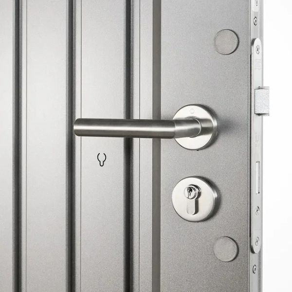 Biohort AvantGarde A6 metalen berging 260x260x220 cm met dubbele deur