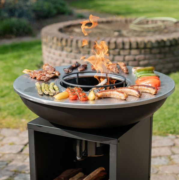 Barbecue Amigo - incl. hoes en houtopslag - Ø67cm