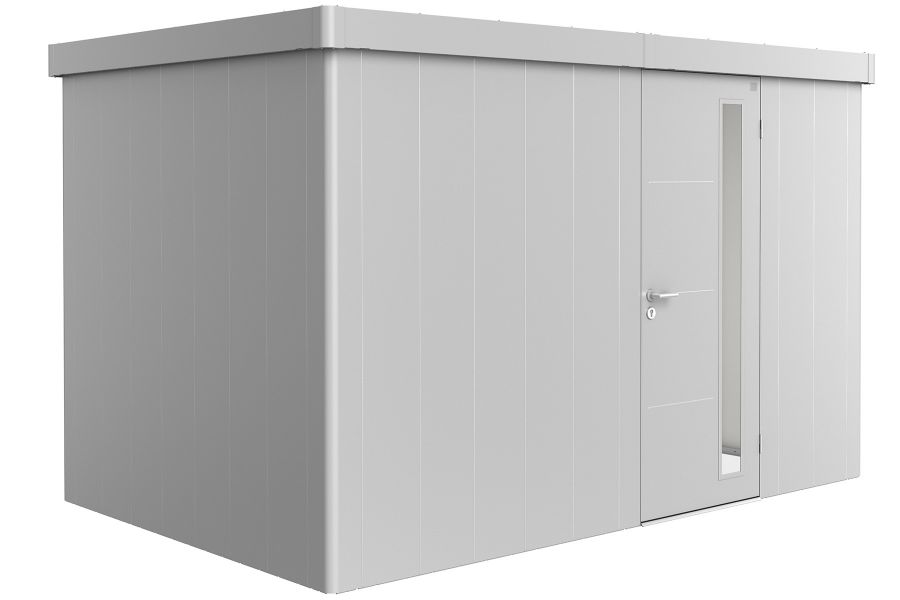 metalen berging neo 2d - zilvergrijs