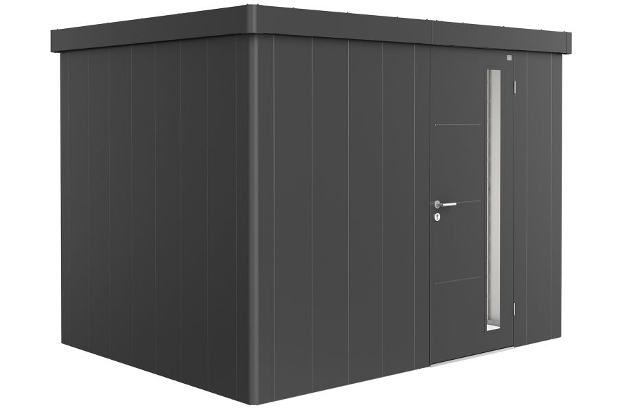 metalen berging neo 2c donkergrijs