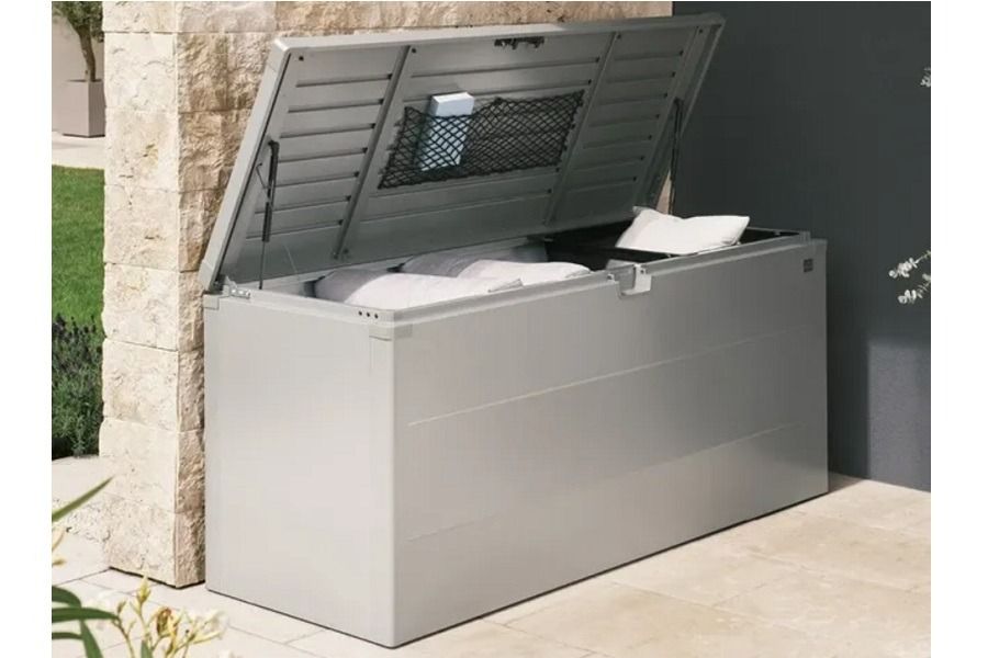 Biohort Kussenbox donkergrijs 140x60x71 cm