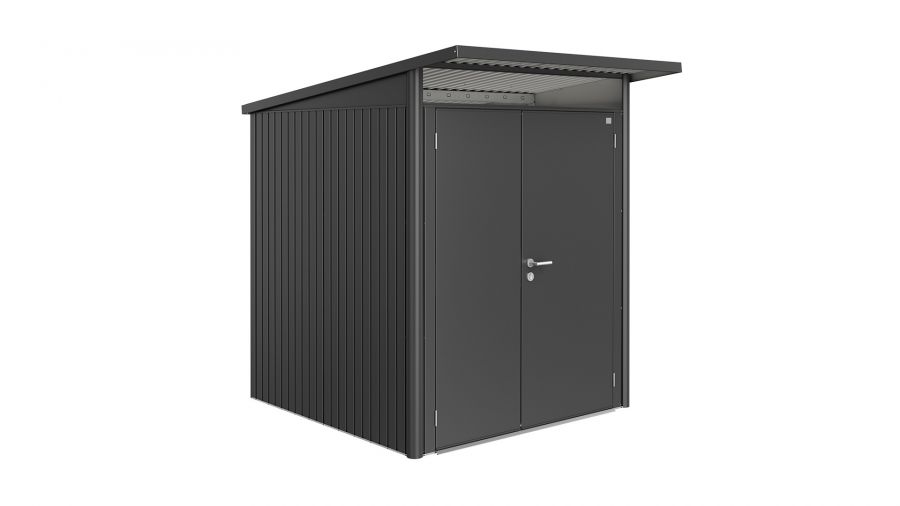 Biohort AvantGarde A1 metalen berging 180x180x218 cm met dubbele deur