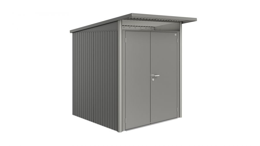 Biohort AvantGarde A1 metalen berging 180x180x218 cm met dubbele deur