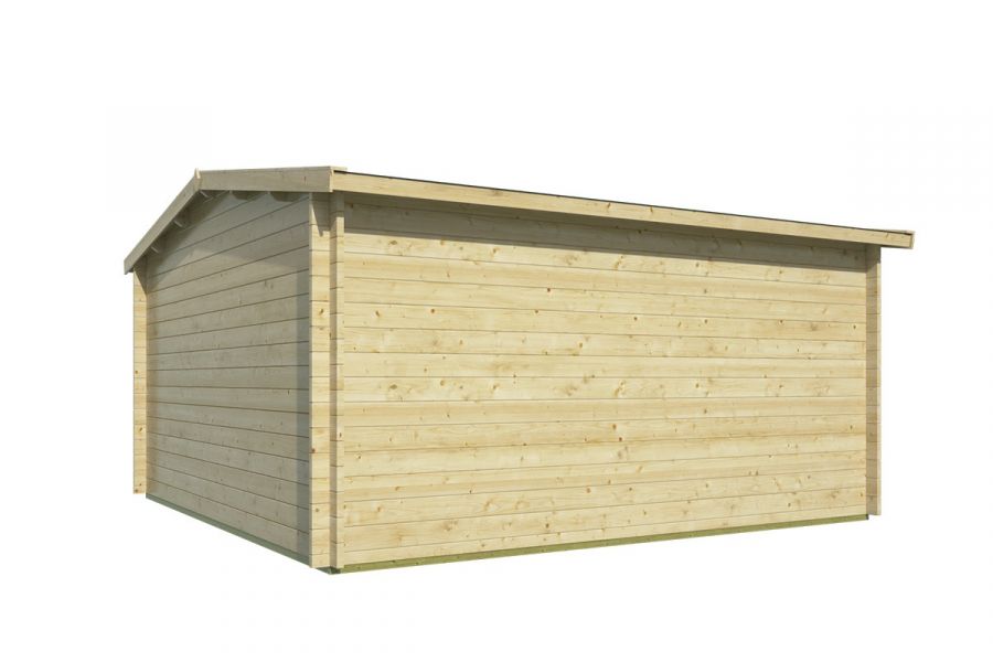Tuindeco Meaghan Blokhut 450x450 cm 40 mm vuren blank