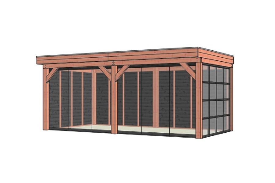 Buitenverblijf Refter XL - 600x340 cm