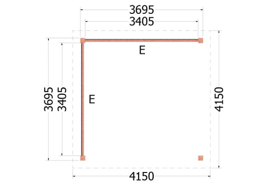 Buitenverblijf Siena plattegrond