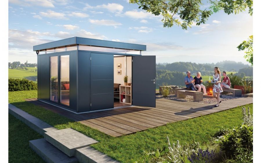 Biohort CasaNova 3x2 met draairichting rechts - donkergrijs metallic