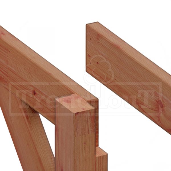 Trendhout Overkapping Casa 775x330 cm