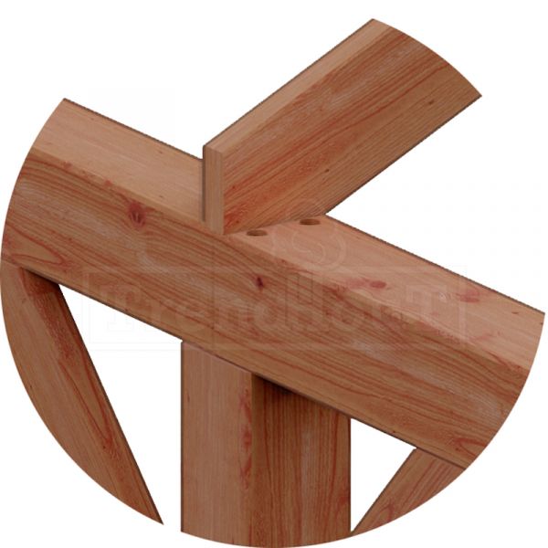 Trendhout Kapschuur De Heerd 980x425 cm