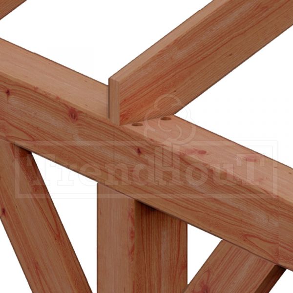 Trendhout Kapschuur De Heerd 900x425 cm