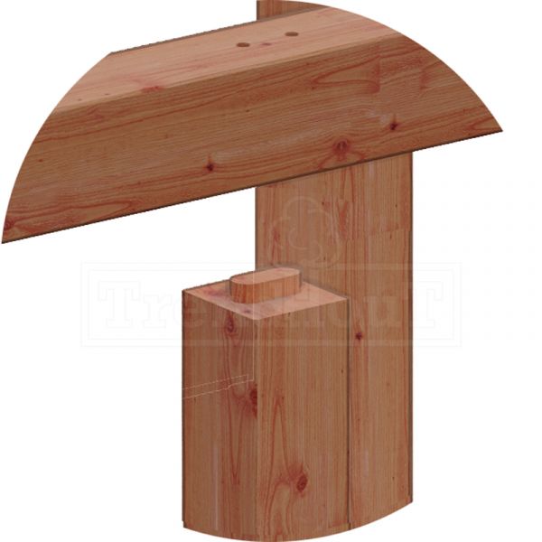 Trendhout Kapschuur de Hofstee XXL 785x720 cm