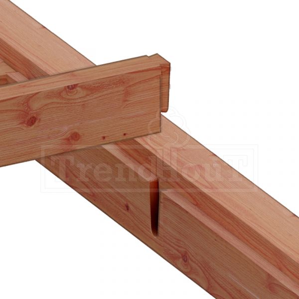 Trendhout Overkapping Palermo 835x255 cm