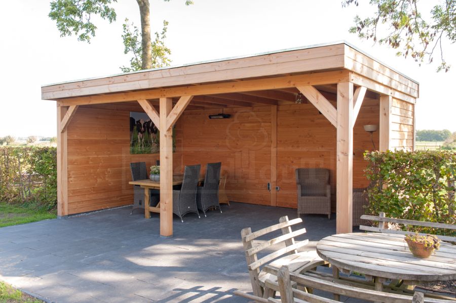 Trendhout Overkapping Refter XL 730x400 cm