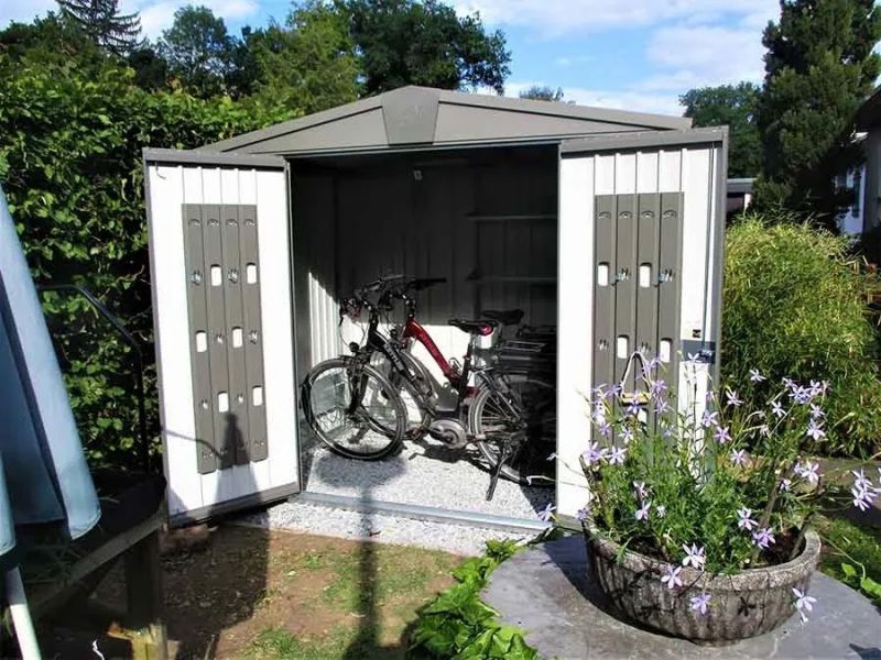 Biohort Metalen Berging Europa 2 172x156x196 cm