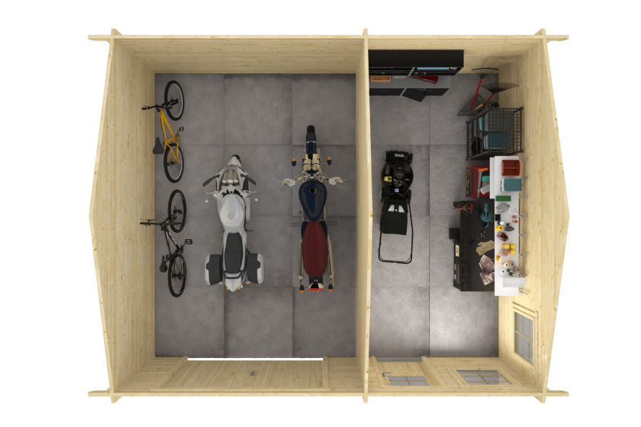Garage Moa 598x500 cm