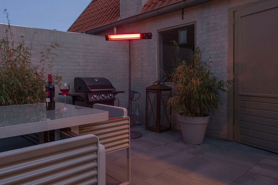 Eurom Golden 2000 Shadow terrasverwarmer - heater 72,4x12,6 cm