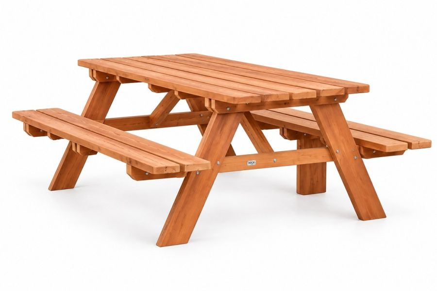 Picknicktafel Giant van hardhout