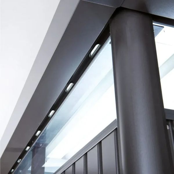 Biohort Highline H1 metalen tuinhuis 275x155x222 cm met dubbele deur