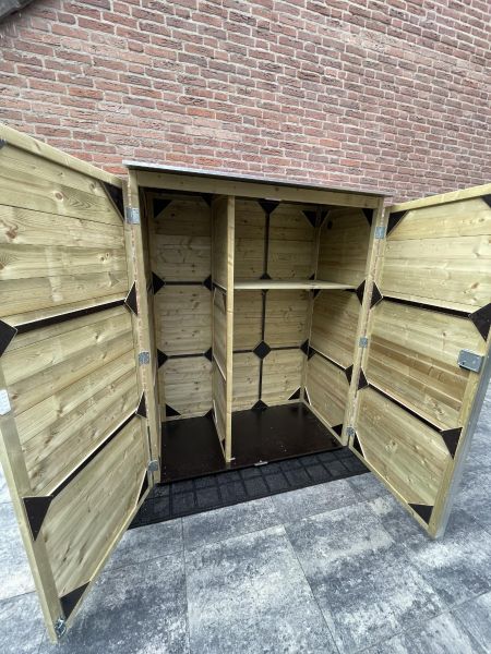 Lutrabox Hoge tuinkast 160x82x206 cm