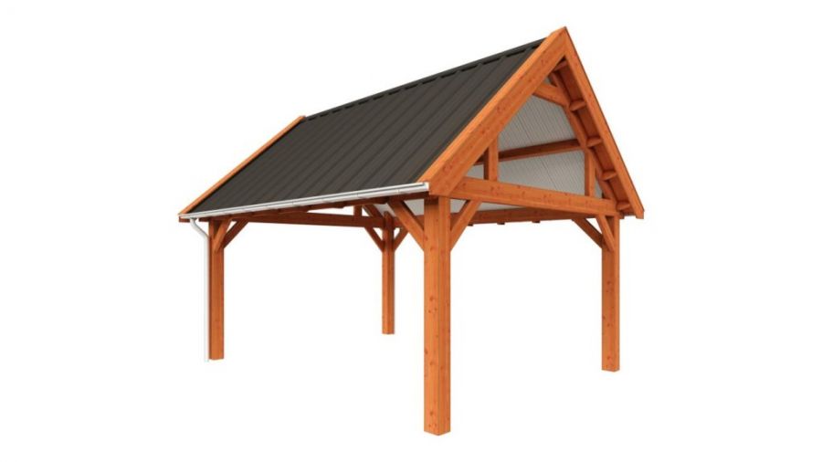 Trendhout Zadeldak Select Landelijk 550x500 cm Douglashout blank