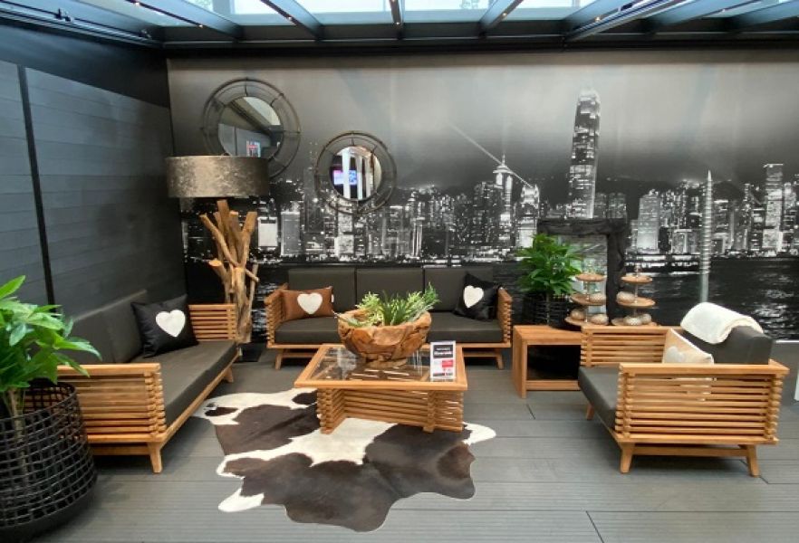 Teak loungeset Riverside