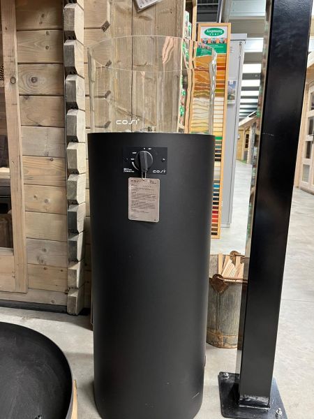 Cosiscoop Pillar Black Ø35x106 cm - Hoofddorp Showmodel