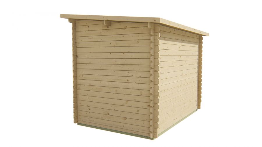 Tuindeco Kris Blokhut 290x200 cm 28 mm vuren red class wood geïmpregneerd