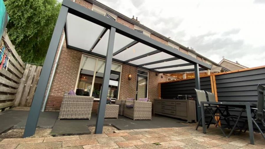 Legend Edition veranda 600x300 cm - IQ relax polycarbonaat dak - Barneveld