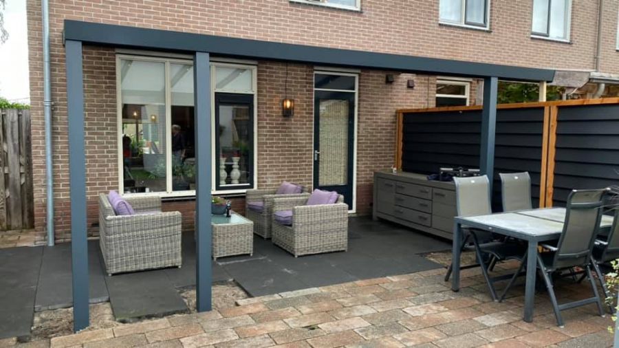 Legend Edition veranda 600x300 cm - IQ relax polycarbonaat dak - Barneveld