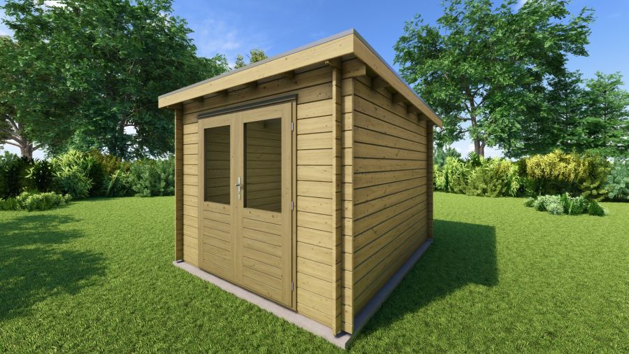 Classicline Blokhut Drenthe Geïmpregneerd 250x300