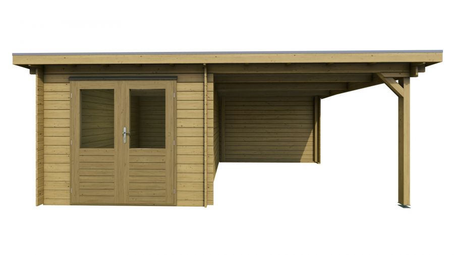 Classicline Blokhut Drenthe Geïmpregneerd 250x300 + 300