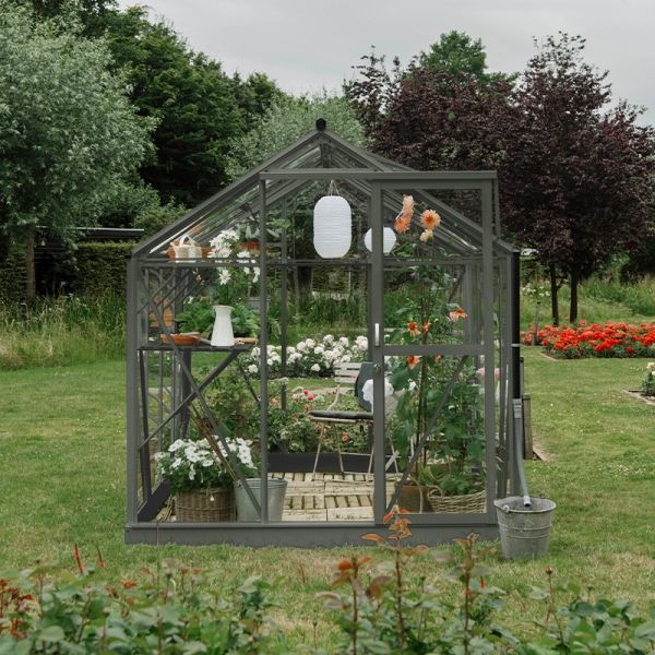 Tuinkas Mary I - 212x222 cm - Groengrijs - Full Options