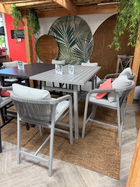 Garden Impressions barset Monti 5-delig taupe / rope grey sand / valley sand - Showmodel Amersfoort, Woerden & Wommelgem