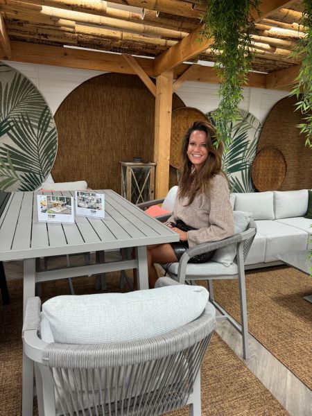 Garden Impressions barset Monti 5-delig taupe / rope grey sand / valley sand - Showmodel Amersfoort, Woerden & Wommelgem