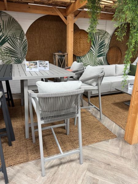 Garden Impressions barset Monti 5-delig taupe / rope grey sand / valley sand - Showmodel Amersfoort, Woerden & Wommelgem
