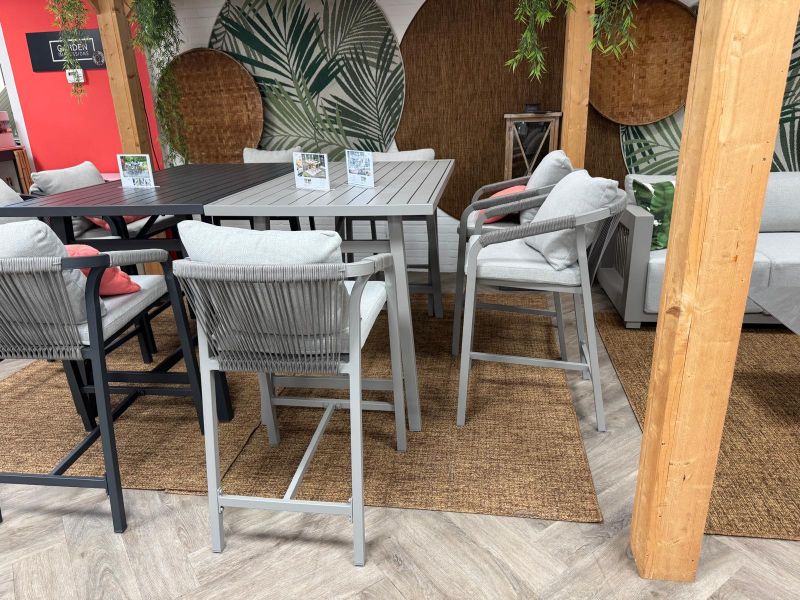 Garden Impressions barset Monti 5-delig taupe / rope grey sand / valley sand - Showmodel Amersfoort, Woerden & Wommelgem