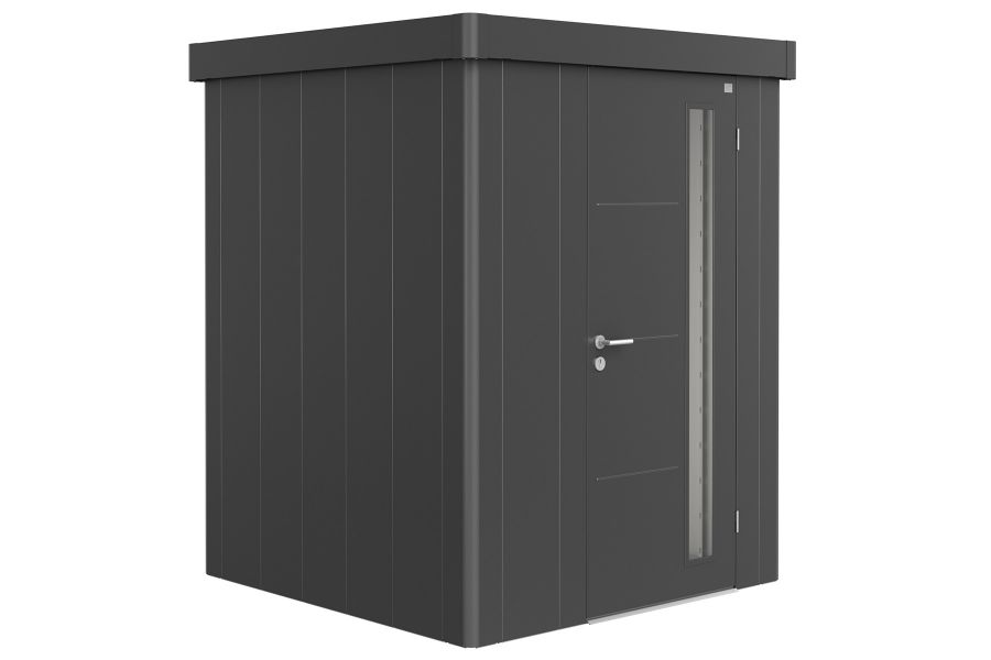 metalen berging Neo donkergrijs 1a