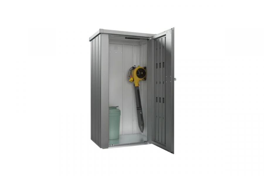 Biohort Julia M metalen terraskast 77,7 x 57 x 140,2 cm donkergrijs metallic