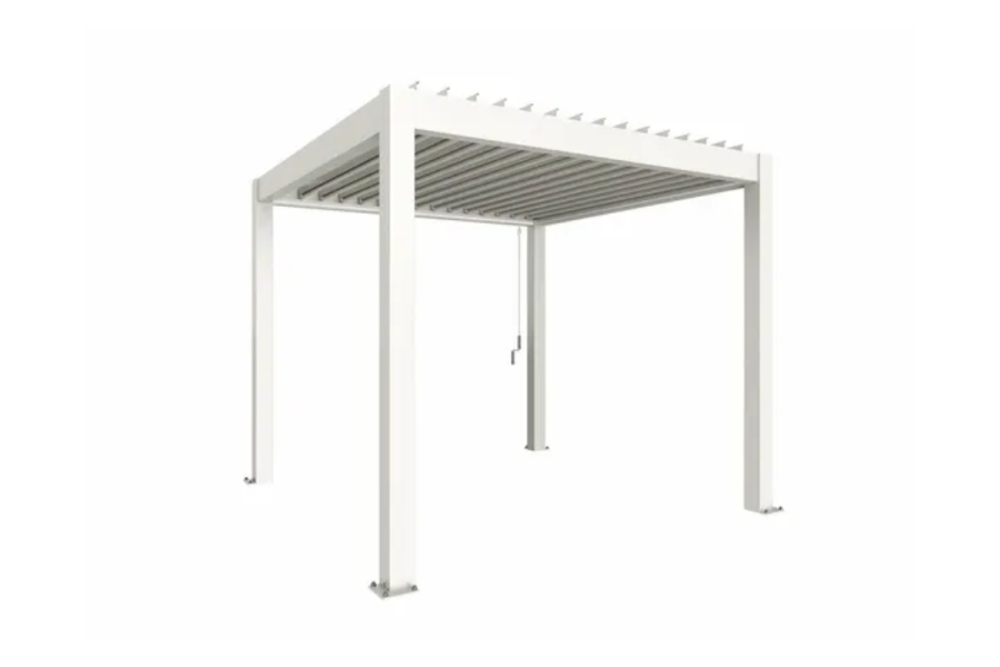 Biohort aluminium Pergola wit 350x300 cm
