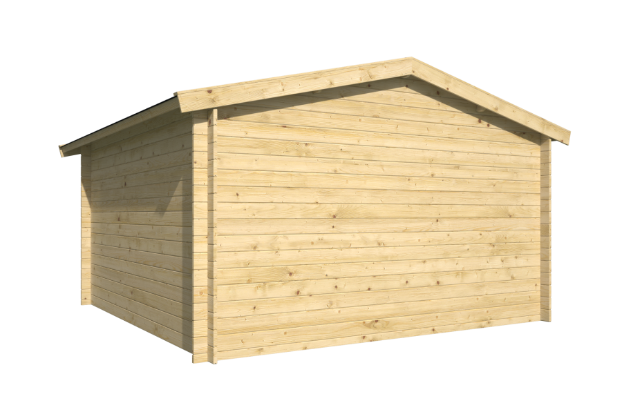 Tuindeco Otto Blokhut 360x360 cm 28 mm vuren blank