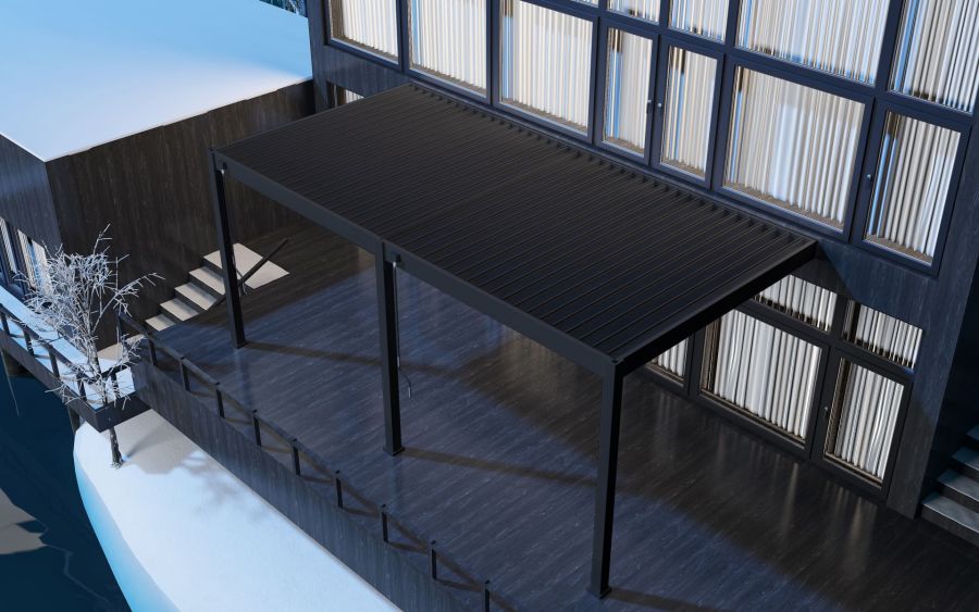 aluminium aanbouwoverkapping toronto antraciet