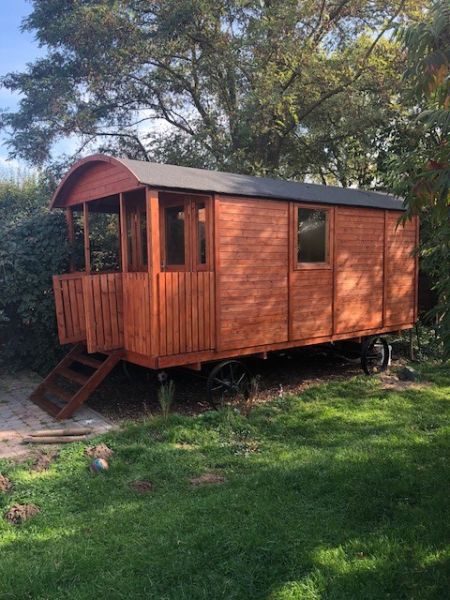 Circuswagen Kathy 505x240 cm inclusief veranda