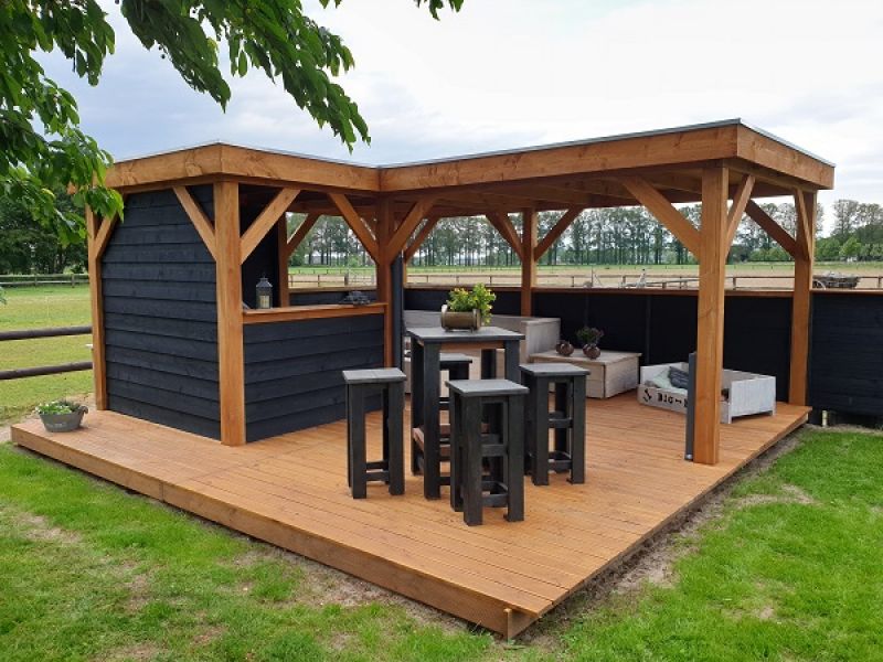 Prieel Beerze 620x520 cm - Bouwpakket