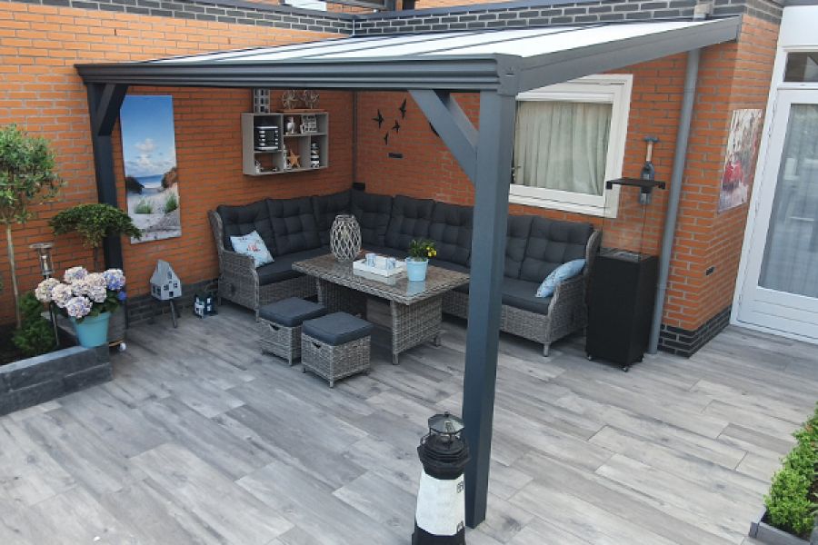 Profiline 2.0 veranda 400x300 cm - polycarbonaat dak