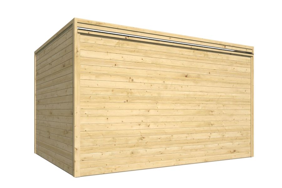 Tuindeco Rico Blokhut 400x300 cm 28 mm vuren bruin geïmpregneerd