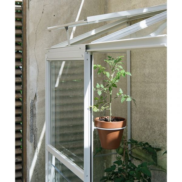 Muurkas Emma I - 132x69x194 cm - Wit - Veiligheidsglas