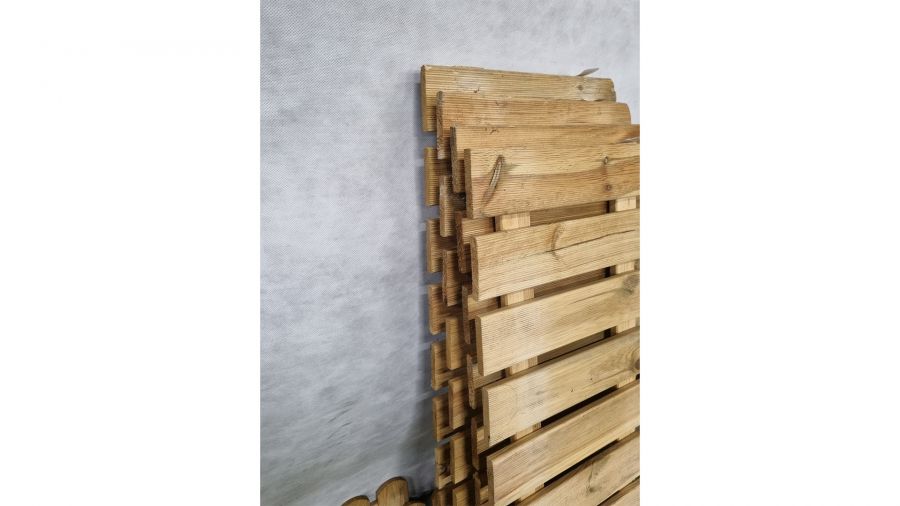 Houten tuinhekjes 40x150 cm - 6 stuks in 1 koop! - SALE25146