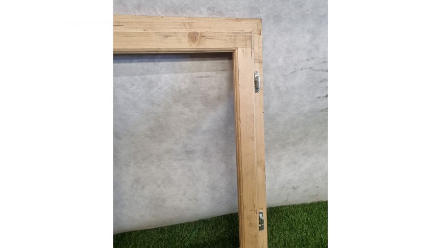 Enkel draaibaar raam zonder glas (85 x 64 cm) - beschadigd - SALE25158