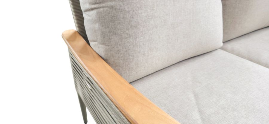 SenS-Line Sevilla loungeset 5-delig aluminium met beige kussens